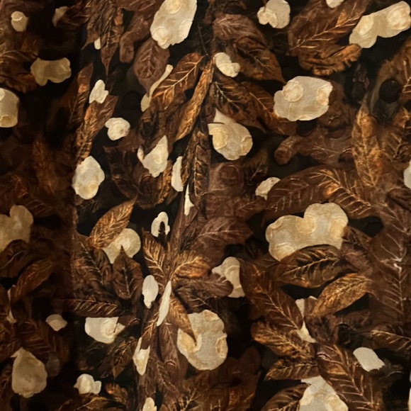 Brown Patterned Blouse - Picture 2 of 5